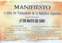 1890: El primer Día Internacional de los Trabajadores en Argentina