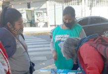 En las calles porteñas por la personería