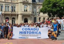 Semana de paro nacional de docentes universitarios