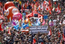 Francia: Multitudinario 1º de Mayo contra la reforma jubilatoria