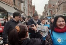 La campaña por Santoro en CABA