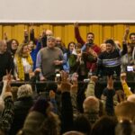 Preparando la movilización al Senado contra la Ley Bases