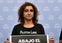No al juicio contra Vanina Biasi por denunciar el genocidio sionista